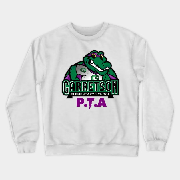 GARRETSON PTA Crewneck Sweatshirt by art_of_josh